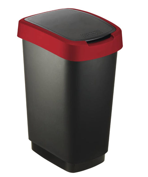 Plastic Internal Waste Bin with Double Operating Lid - 25 & 50 Litre Available
