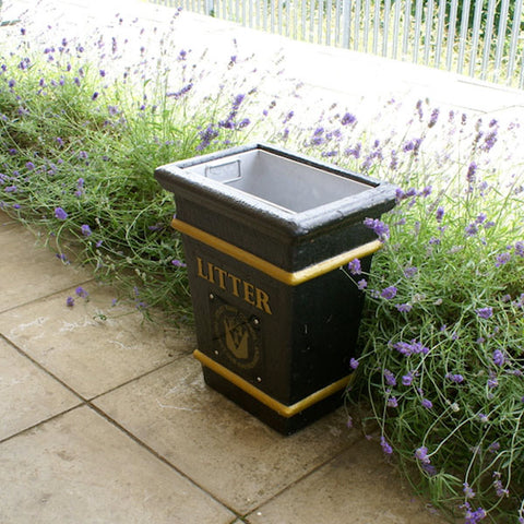 GFC Tapered Open Top Litter Bin - 42 Litre