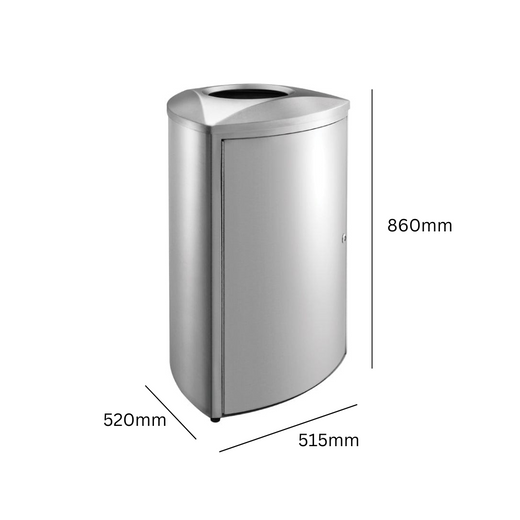 Stylish 70 Litre Triangular Designer Bin | Free Delivery