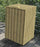 Large External Turin Wooden Litter Bin - 160 Litre
