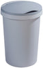 Circular indoor litter bin with lift up lid and 45 litre capacity