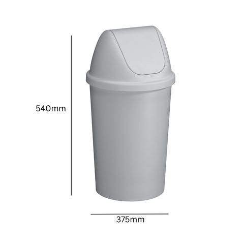 Twinga Rubbish Bin with Swing Lid - 45 Litre