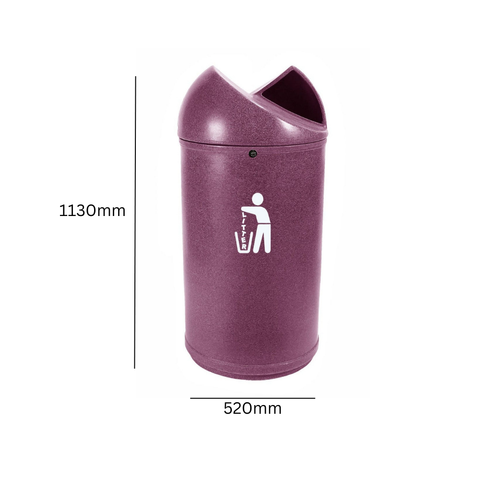Twist Litter Bin - 130 Litre