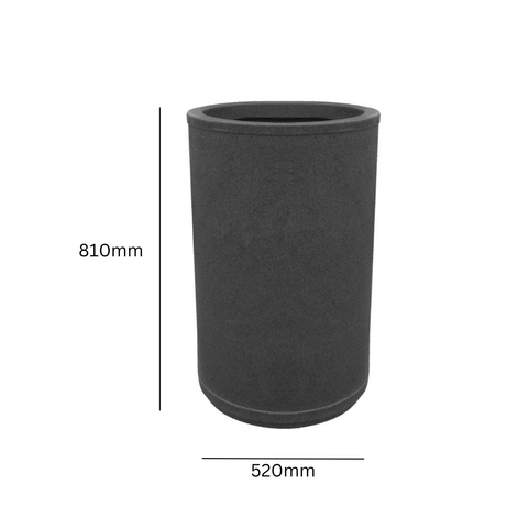 Universal Open Top Litter Bin - 130 Litre
