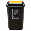 Plastic Push Lid 12-litre Recycling Bin