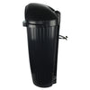 Large External Post Mountable Litter Bin - 50 Litre