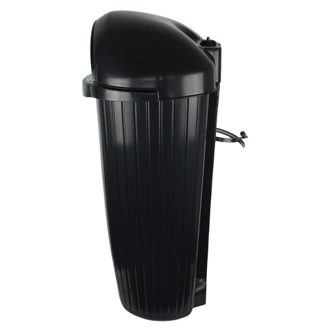 Large External Post Mountable Litter Bin - 50 Litre
