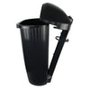 Large External Post Mountable Litter Bin - 50 Litre