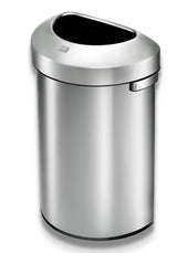 Eko Urban Commercial Semi Round Litter Bin - 60 Litre
