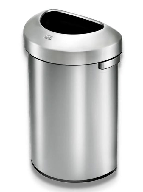 Eko Urban Commercial Semi Round Litter Bin - 60 Litre