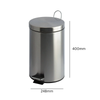 Stainless Steel Pedal Bins