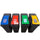 Recycling Bin with Coloured Lid and Choice of Sticker - 25 Litre