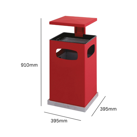 Outdoor Cigarette Waste Litter Bin - 70 & 80 Litre Available