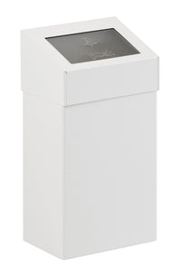 Aluminium Waste Bin with Push Lid - 18 & 50 Litre Available