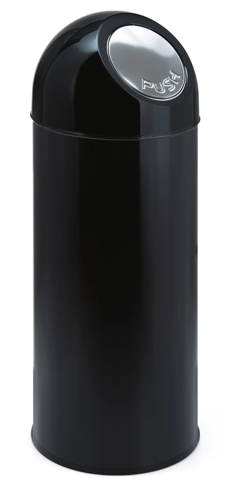 Stainless Steel Waste Bin with Liner - 55 Litre