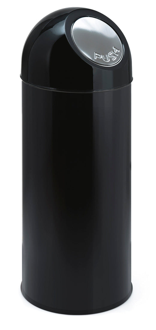 Stainless Steel Waste Bin with Liner - 55 Litre