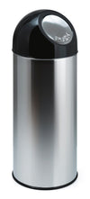 Stainless Steel Waste Bin with Liner - 55 Litre