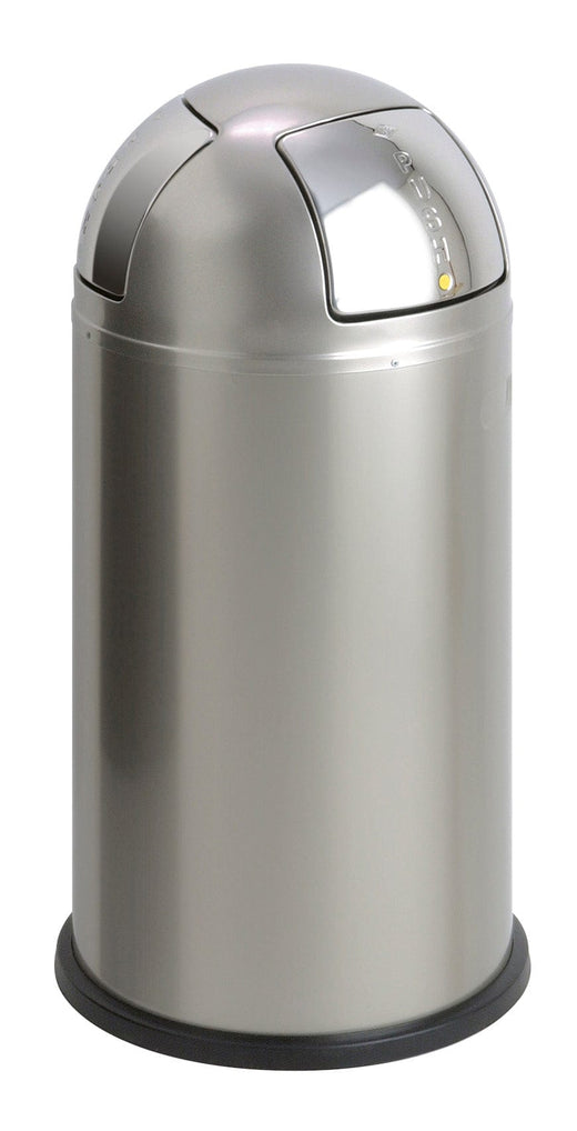 Double compartment bin for internal recycling, each containing a 25 litre capacity