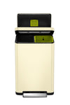 Eko X-Cube Kitchen Recycling Bin - 2 x 20 Litre