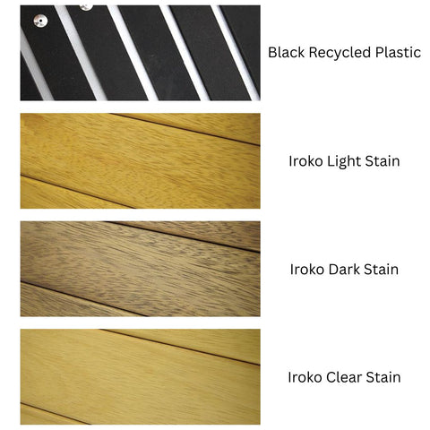 Slatted Anti Vandal Wooden Litter Bin - 112 Litre