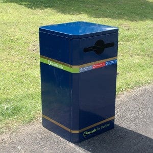 External Recycling Bin - 112 Litre