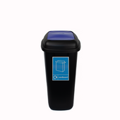 Large Push Flap 90 Litre Recycling Bin