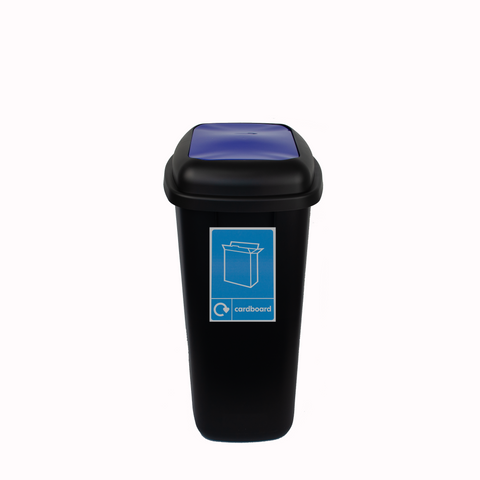 Large Push Flap 90 Litre Recycling Bin