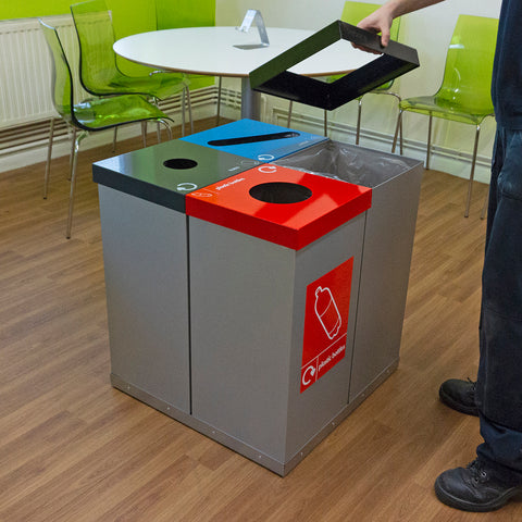 Cube Box Cycle Indoor Recycling Station - 240 & 320 Litre Available