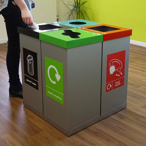 Cube Box Cycle Indoor Recycling Station - 240 & 320 Litre Available