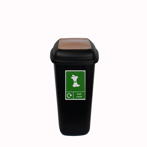 Large Push Flap 90 Litre Recycling Bin