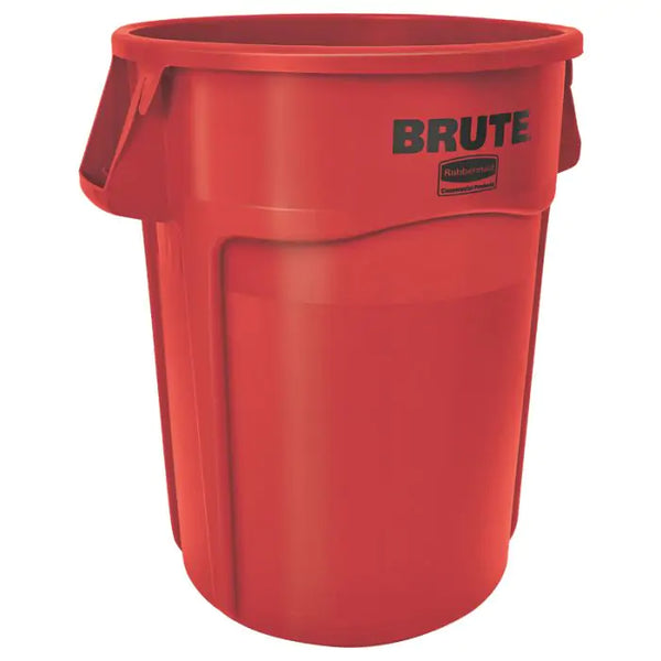 Circular dustbin design with moulded carrying handles and large throwaway opening