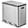 Ecocasa 3 Compartment Kitchen Recycling Bin - 3 x 20 Litre