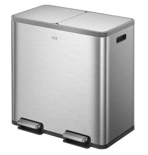 Ecocasa Plus Large Kitchen Recycling Bin - 2 x 40 Litre