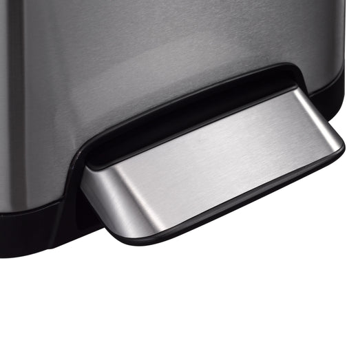 EKO Ecofly Slim Two Compartment Recycling Bin - 2 x 20 Litre