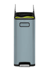 EKO Ecofly Slim Two Compartment Recycling Bin - 2 x 20 Litre