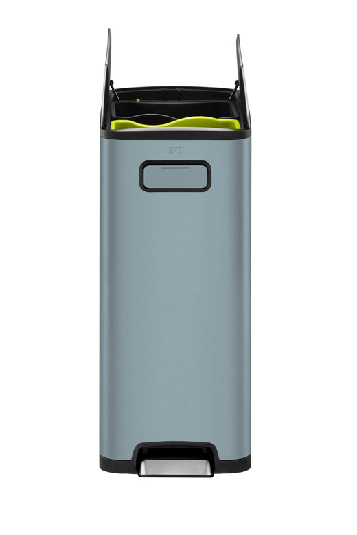EKO Ecofly Slim Two Compartment Recycling Bin - 2 x 20 Litre
