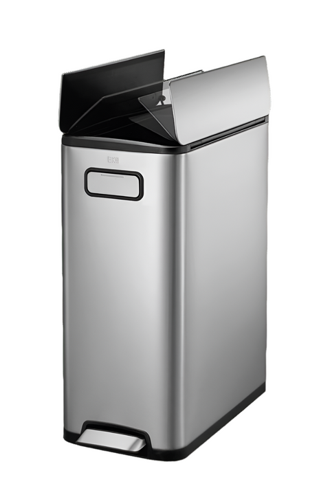 Eko Ecofly Butterfly Opening Slim Litter Bin - 30 Litre