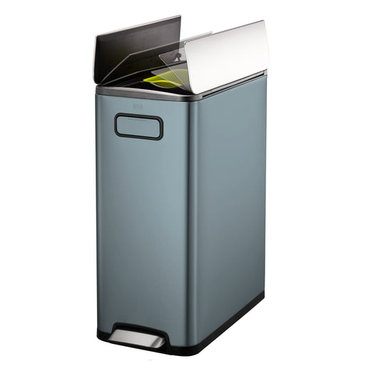 EKO Ecofly Slim Two Compartment Recycling Bin - 2 x 20 Litre