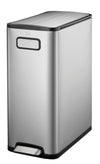 EKO Ecofly Slim Two Compartment Recycling Bin - 2 x 20 Litre