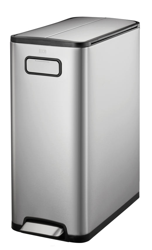 EKO Ecofly Slim Two Compartment Recycling Bin - 2 x 20 Litre