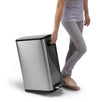 EKO Ecofly Slim Two Compartment Recycling Bin - 2 x 20 Litre