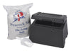 Salt and Grit Bin with 10kg of Rock Salt and Scoop - 30 Litre