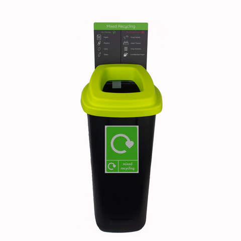 Large Durable Open Top Recycling Bin - 90 Litre