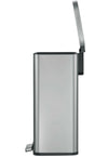 Eko Madison Brushed Stainless Steel Pedal Bin - 50 Litre