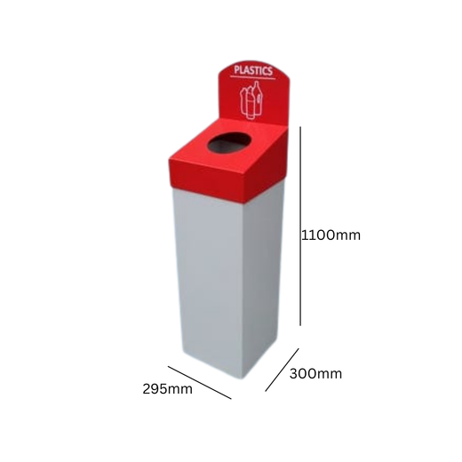 Metro Compact Recycling Bin - 80 Litre