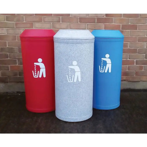 Midi Open Top Litter Bin - 90 Litre