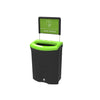Meridian Open Aperture Recycling Bin - 110 Litre