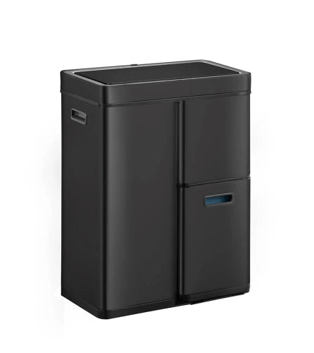 Mirage Stack 3 Compartment Sensor Bin - 60 Litre