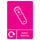 A5 Bilingual Batteries Recycling Sticker