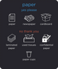 Executive Office Recycling Bins - 60 Litres